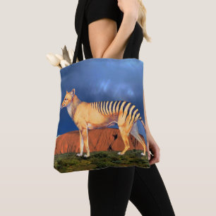 Bolsa Tote Thylacine (tigre tasmaniano)