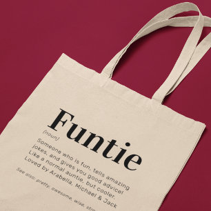 Bolsa Tote Tia Divertida Funtie Divertida