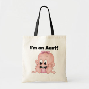 Bolsa Tote Tia dos Camisetas e presentes da Nova sobrinha