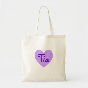 Bolsa Tote Tia no roxo