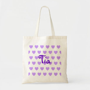 Bolsa Tote Tia no roxo
