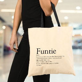 Bolsa Tote Tiazinha, Tia, Definição de Tia Moderna Diversão