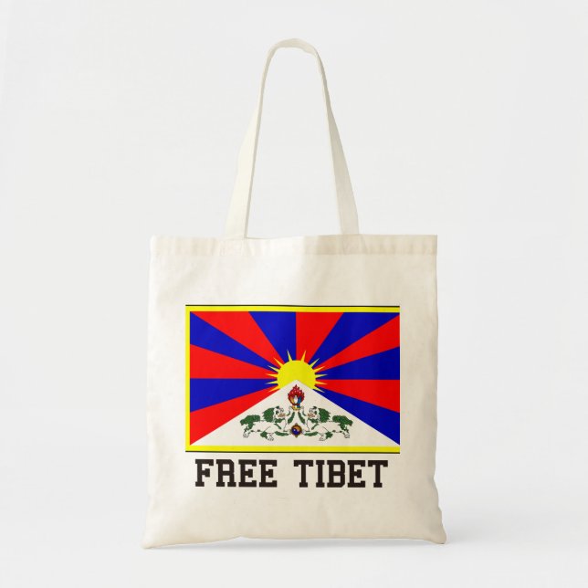 Bolsa Tote Tibet livre (Frente)
