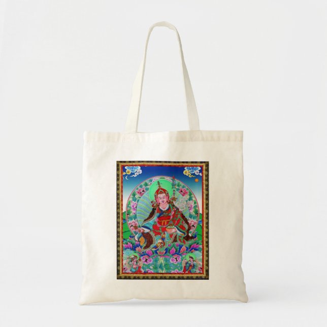 Bolsa Tote Tibetano Thangka Padmasambhava (Frente)