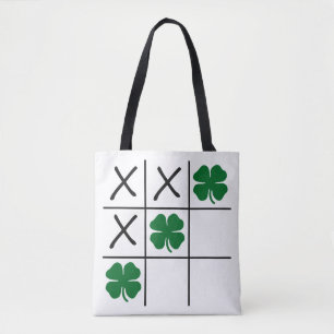 Bolsa Tote Tic Tac Toe Shamrock
