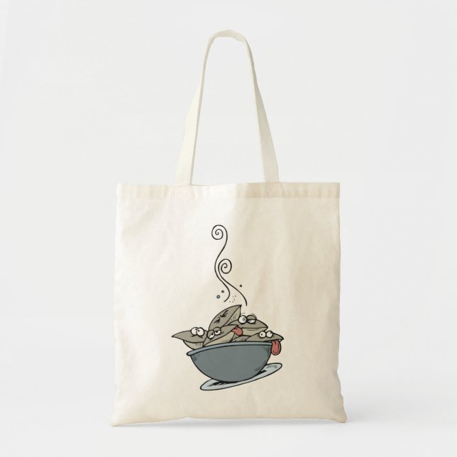 Bolsa Tote Tigela de Clams (Frente)