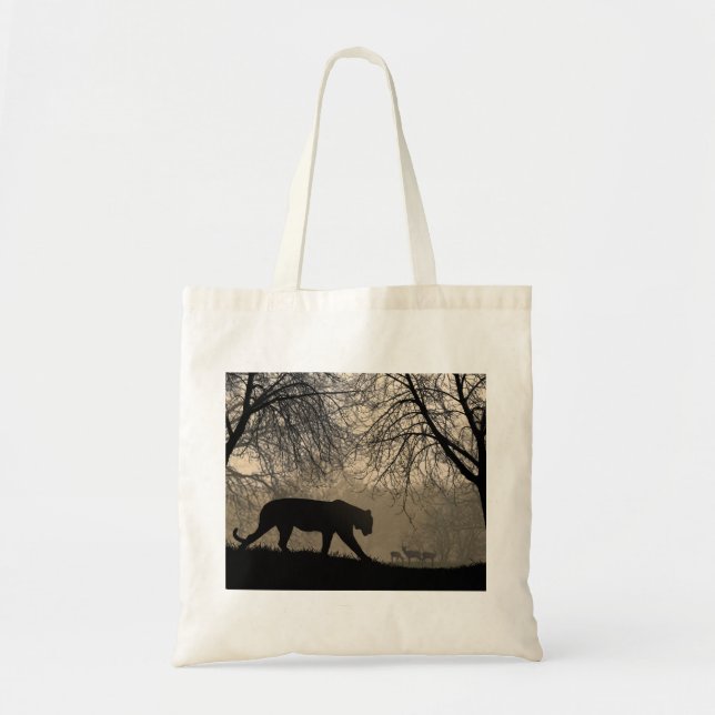 Bolsa Tote Tiger e Deer (Frente)