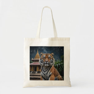 Bolsa Tote Tiger e Templo