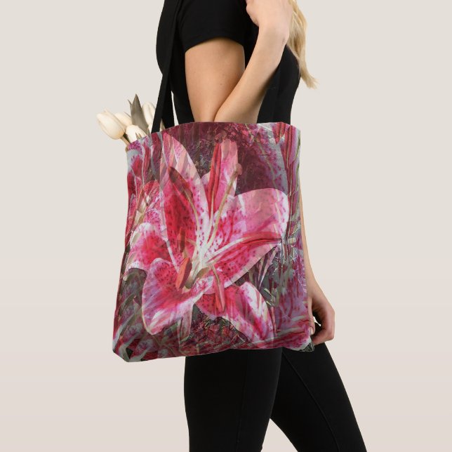 Bolsa Tote Tiger Lily....... (Close Up)