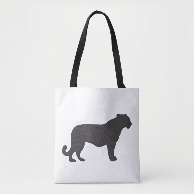 Bolsa Tote Tiger Silhouette (Frente)