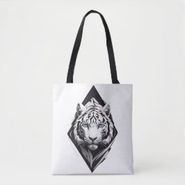Bolsa Tote Tigre Branco
