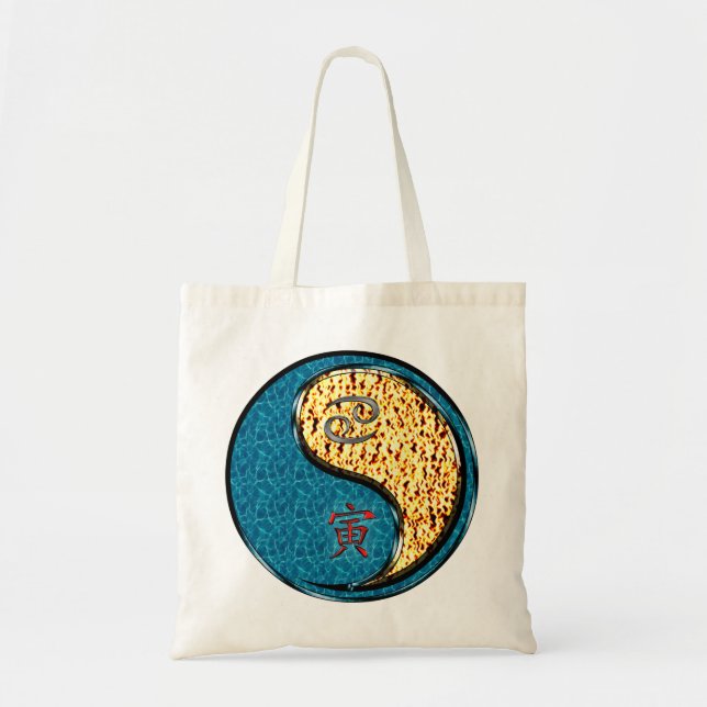 Bolsa Tote Tigre cancer e Fogo (Frente)