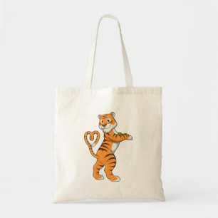 Bolsa Tote Tigre com Coração