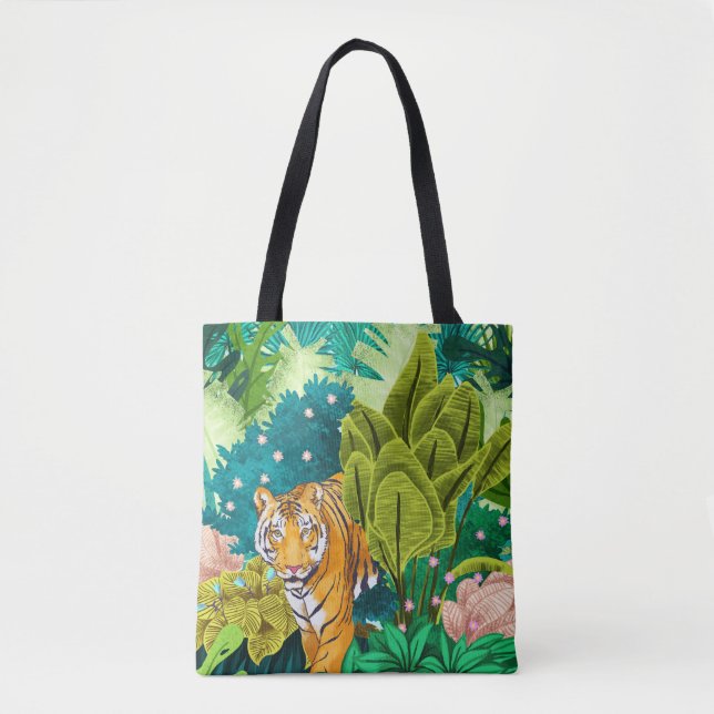 Bolsa Tote Tigre da Selva (Frente)