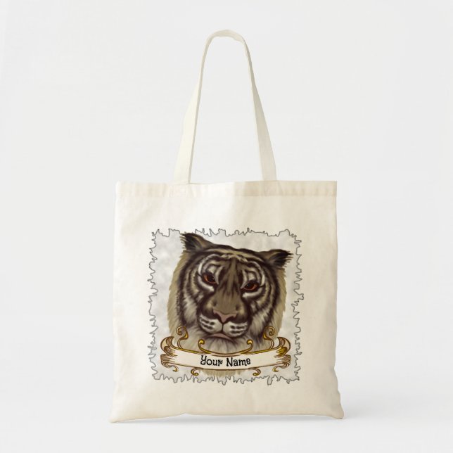 Bolsa Tote Tigre-de-bengala (Frente)