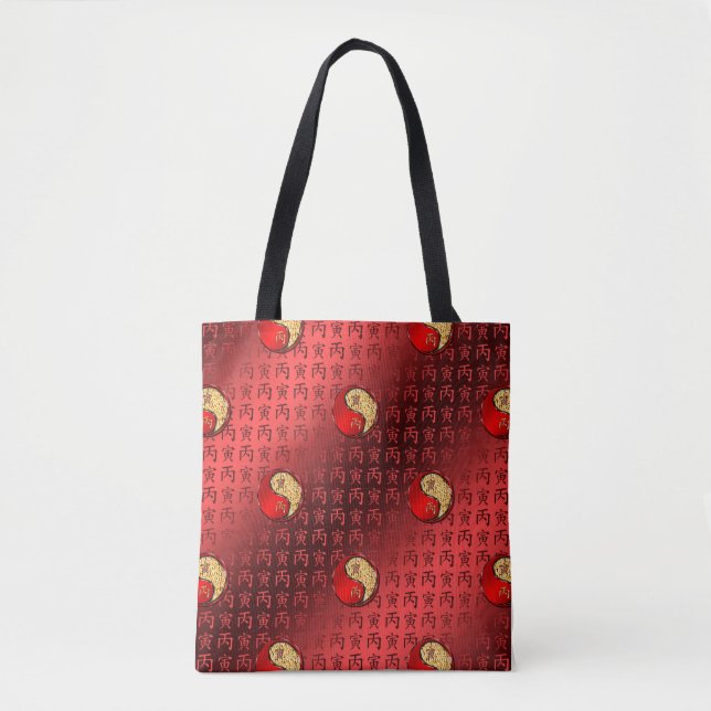 Bolsa Tote Tigre de Fogo (Frente)