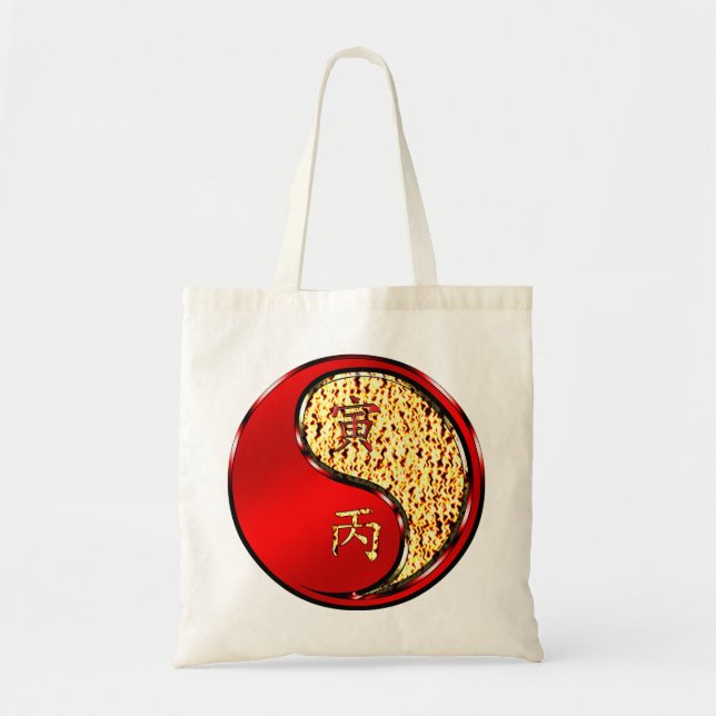 Bolsa Tote Tigre de Fogo (Frente)
