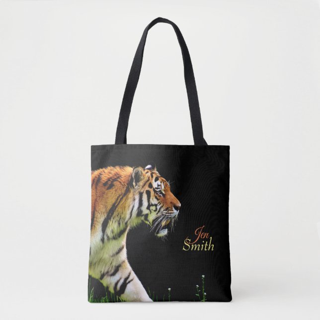 Bolsa Tote Tigre de palco *Personalize* (Frente)