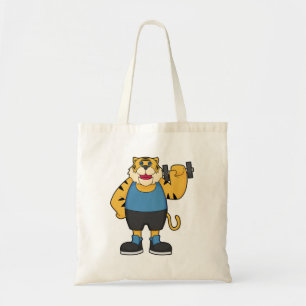 Bolsa Tote Tigre Malhação Dumbbell