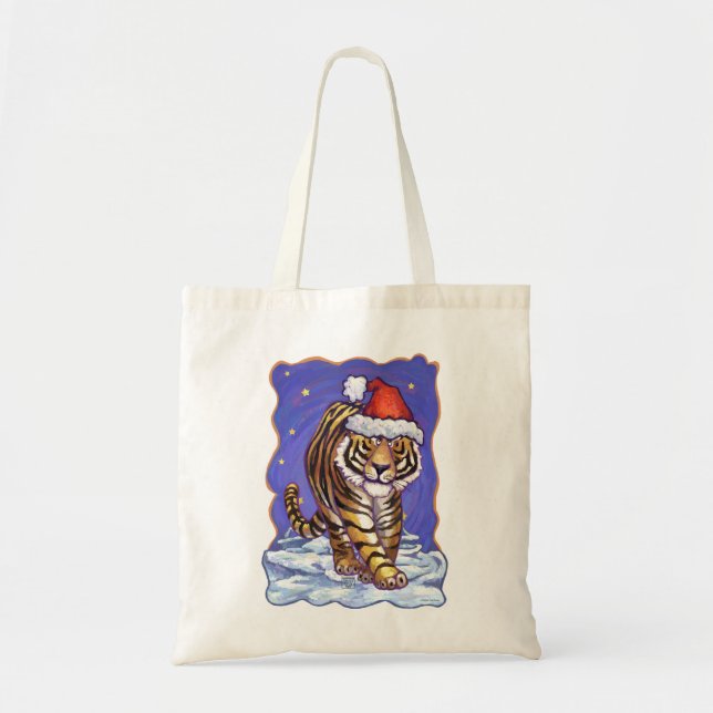 Bolsa Tote Tigre Natal (Frente)