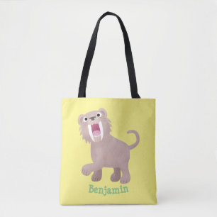 Bolsa Tote Tigre Smilodon de Tigre de Saber