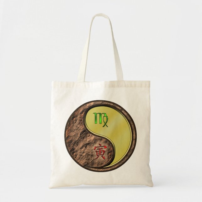 Bolsa Tote Tigre Virgo & Metal (Frente)