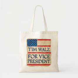 Bolsa Tote TIM WALZ para Vice-Presidente