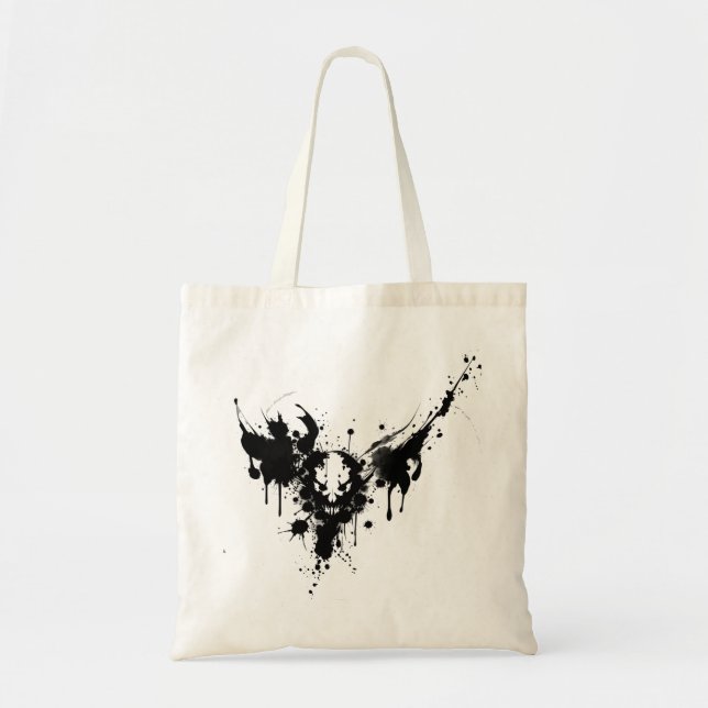 Bolsa Tote Tinta de rosca - Caveira (Frente)