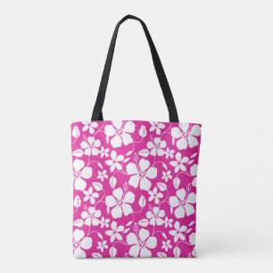 BOLSA TOTE TINTA QUENTE HAWAIIAN HULA (HIBISCUS)