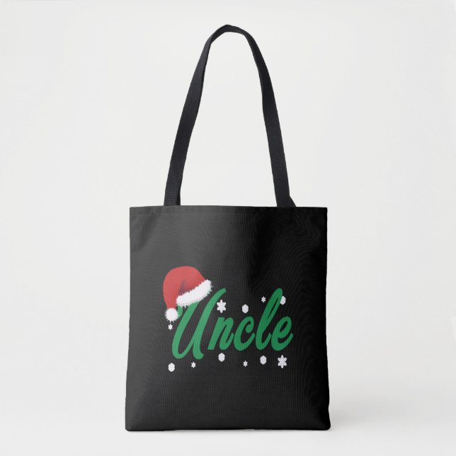 Bolsa Tote Tio de Natal (Frente)