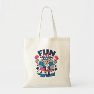 Bolsa Tote Tio Sam Feliz Dia 4 de Julho