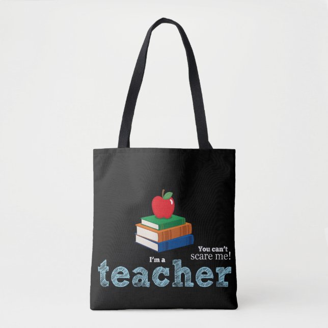 Bolsa Tote Típica de citação do professor (Frente)
