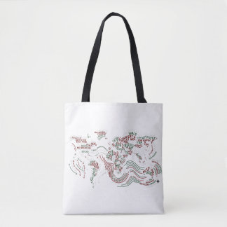 Bolsa Tote Tipografia Arte Terra
