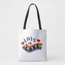 Tipografia de Fita de Arco-Íris "O Amor é Amor" co
