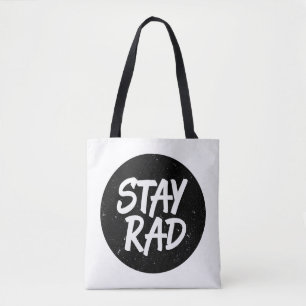 Bolsa Tote Tipografia de Permanência em Rad