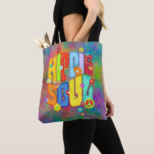 Bolsa Tote Tipografia Divertida - ALMA HIPPIE 1
