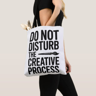 Bolsa Tote Tipografia do Processo Criativo Design