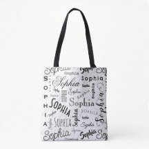 Tipografia Sophia Preto e Branco