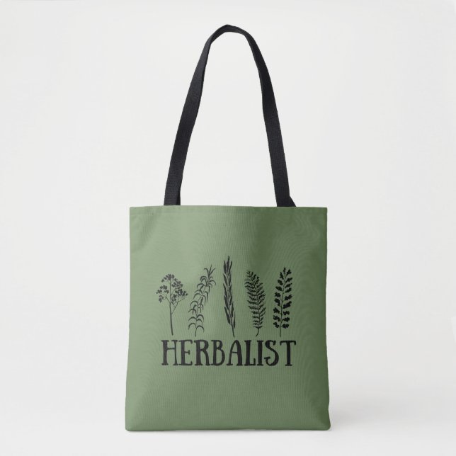 Bolsa Tote Tipos de herbais herbalistas (Frente)