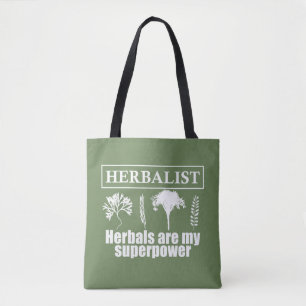 Bolsa Tote Tipos de herbais herbalistas