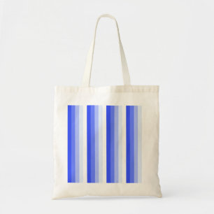 Bolsa Tote Tiras de sombra azuis reais