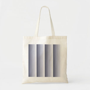Bolsa Tote Tiras de sombra cinza azul