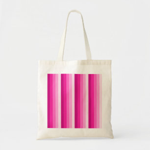 Bolsa Tote Tiras de sombra rosa-quente