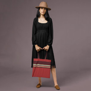 Bolsa Tote Tiras estéticas