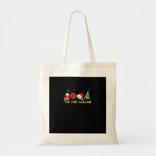 Bolsa Tote Tis The Season For Pickleball Iii Modern Aesthetic (Frente)