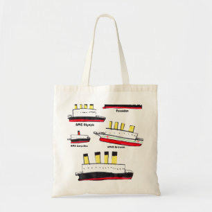 Bolsa Tote Titanic Carpathia Poseidon Olimpiadas Desig