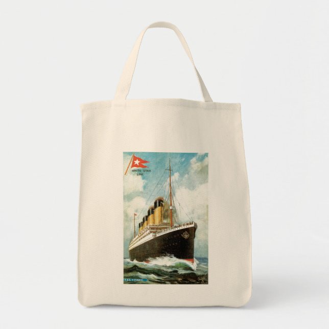 Bolsa Tote Titânico no mar (Frente)