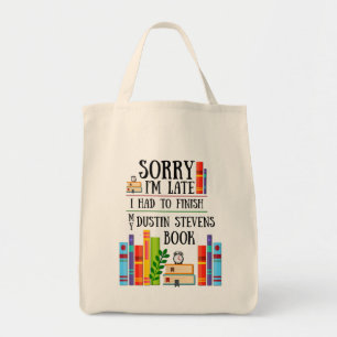 Bolsa Tote Tive que terminar meu Livro Dustin Stevens