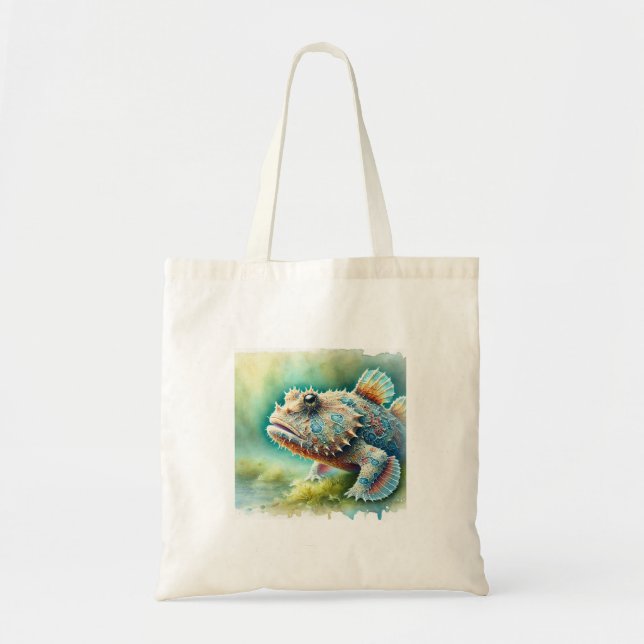 Bolsa Tote Toadfish 091024AREF119 - Watercolor (Frente)