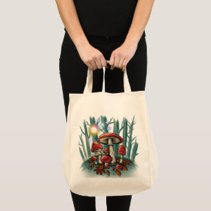 Bolsa Tote Toadstool cogumelos~ tot saco